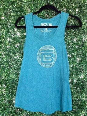 BOTE Women's Teal Tank Top with Logo